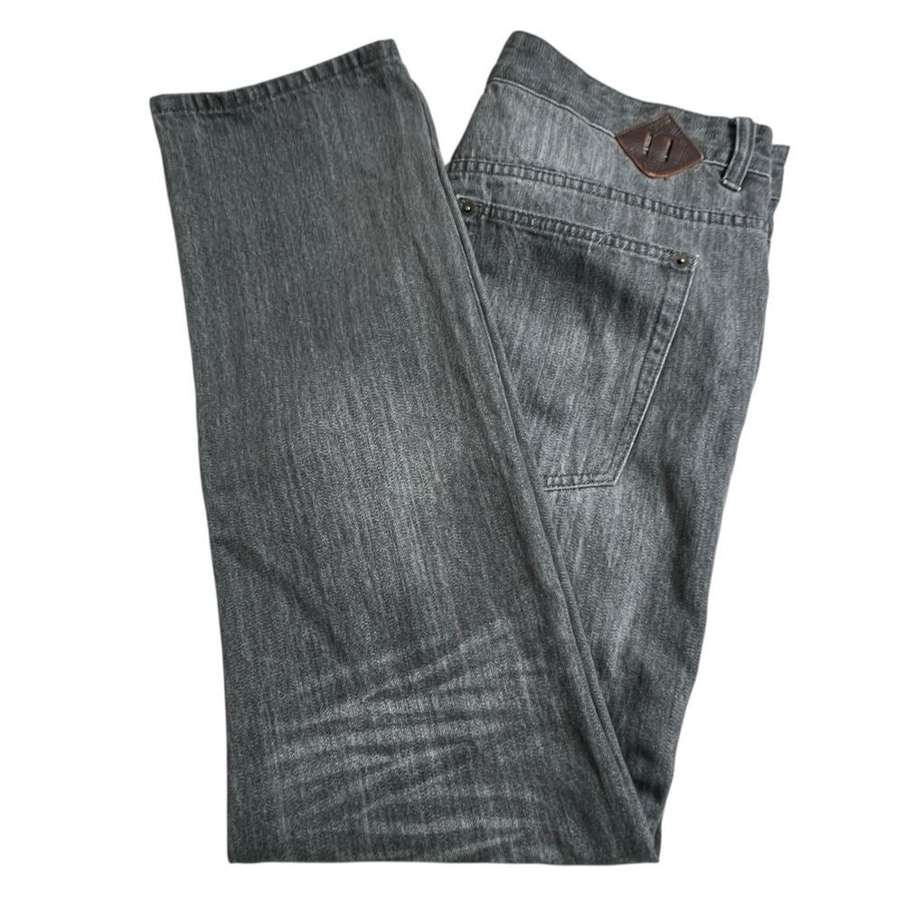 Goodale Mens 34X31 Gray Slim Straight Denim Jeans‎ Mid Rise New York City